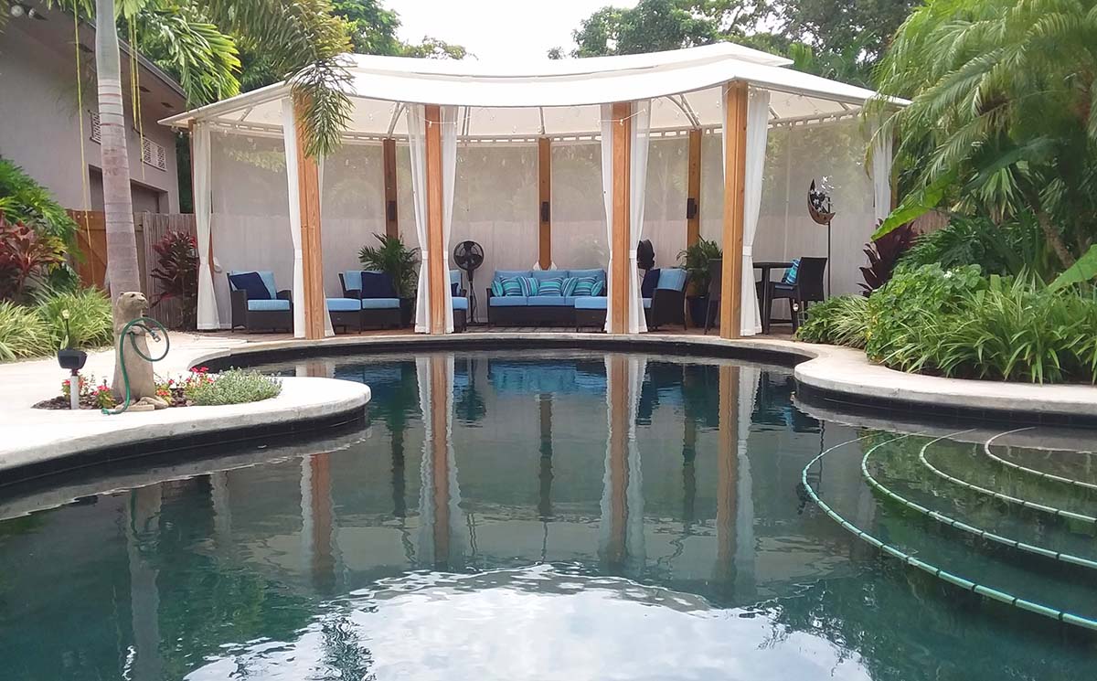 Pool Cabana Awning